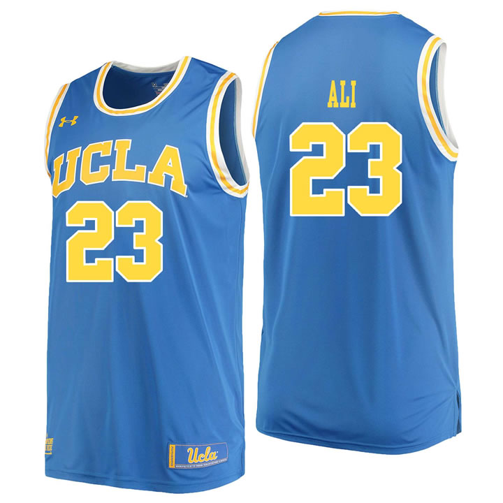 UCLA Bruins #23 Prince Ali Blue College Basketball Jersey